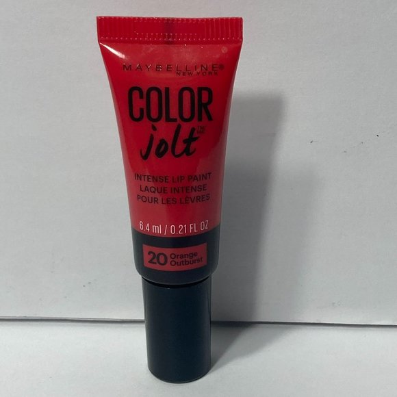Maybelline Color Jolt Lip Paint Orange Outburst - Picture 2 of 8